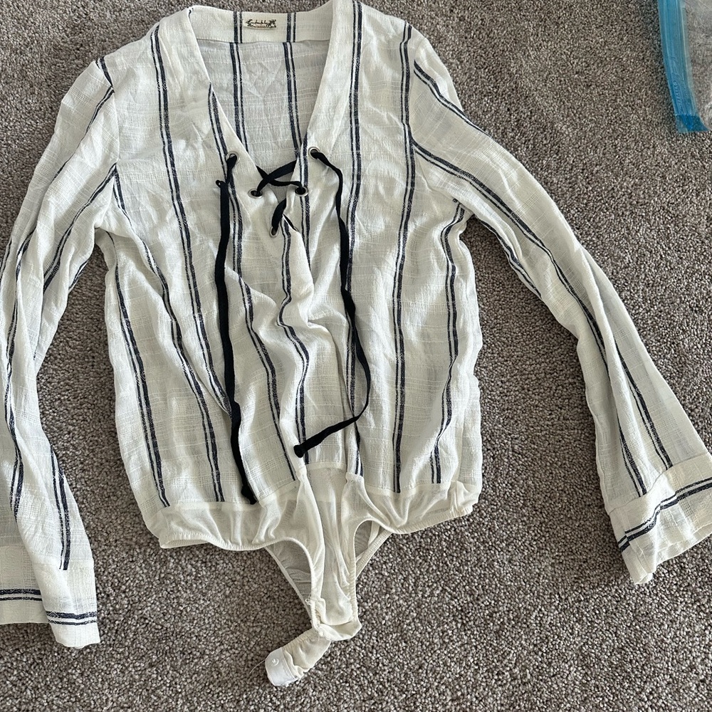 EUC Free People bodysuit